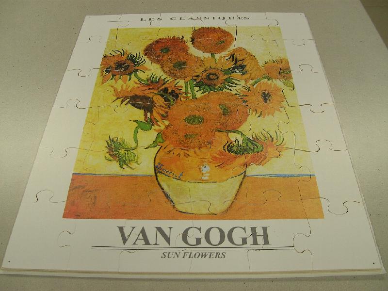 P317.jpg - "Zonnebloemen" Van Gogh 36 stukken